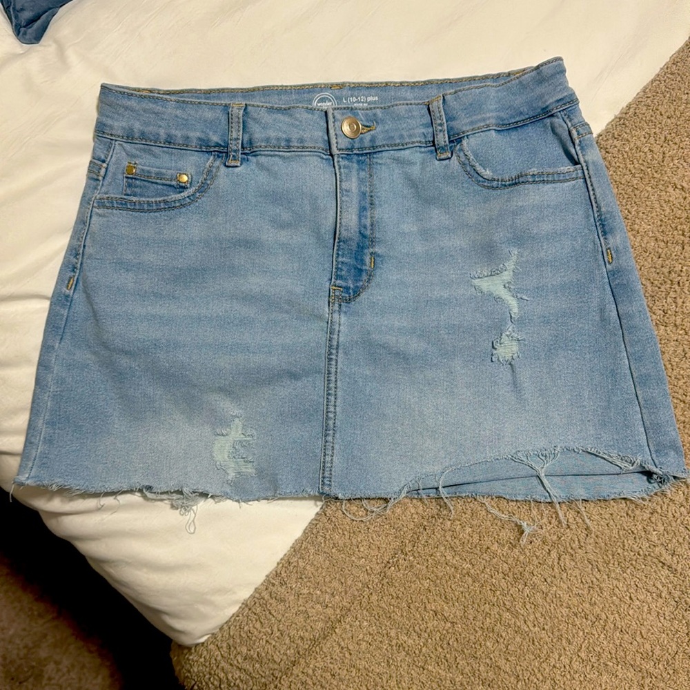 Like New Wonder Nation Girls Size 10-12 Plus. Jean skirt
